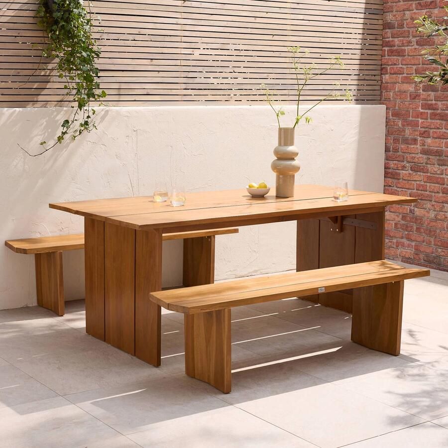 Studio LIVIT diningset Marieda Mare teak