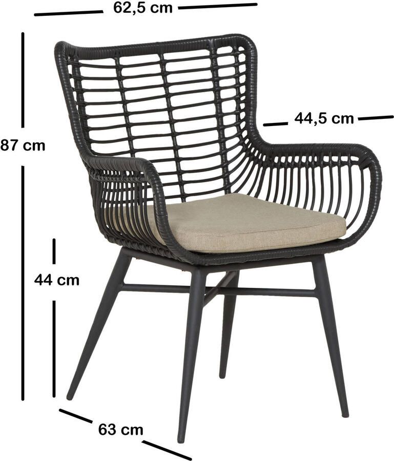 Studio LIVIT diningset Marieda Tango (200x100 cm)