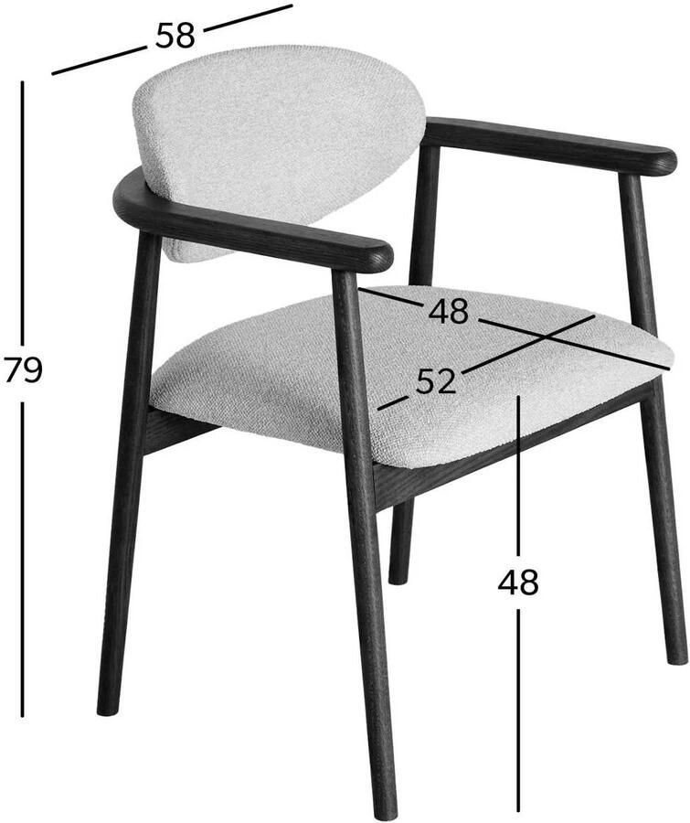Studio LIVIT eetkamerstoel Umber - Foto 2