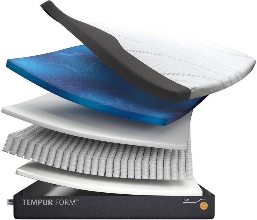 TEMPUR Form™ Plus Hybrid Matras – 80 x 200 – 25 cm hoog
