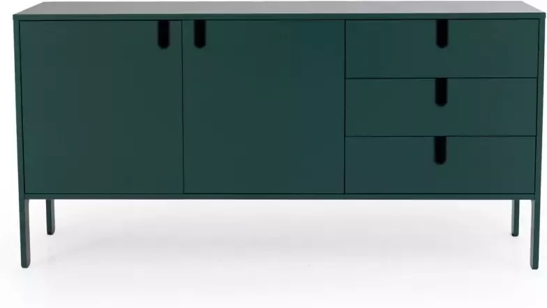 Tenzo dressoir Uno groen 86x171x46 cm Leen Bakker - Foto 2
