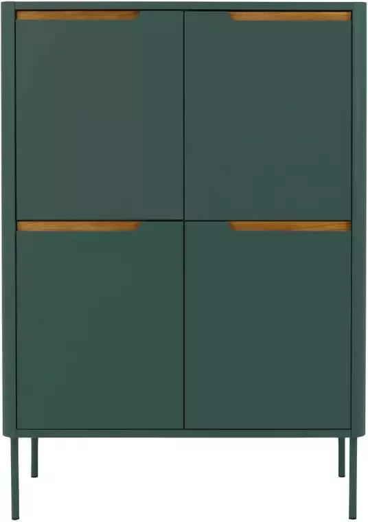 Tenzo Dressoir Groen 173x45x76 cm
