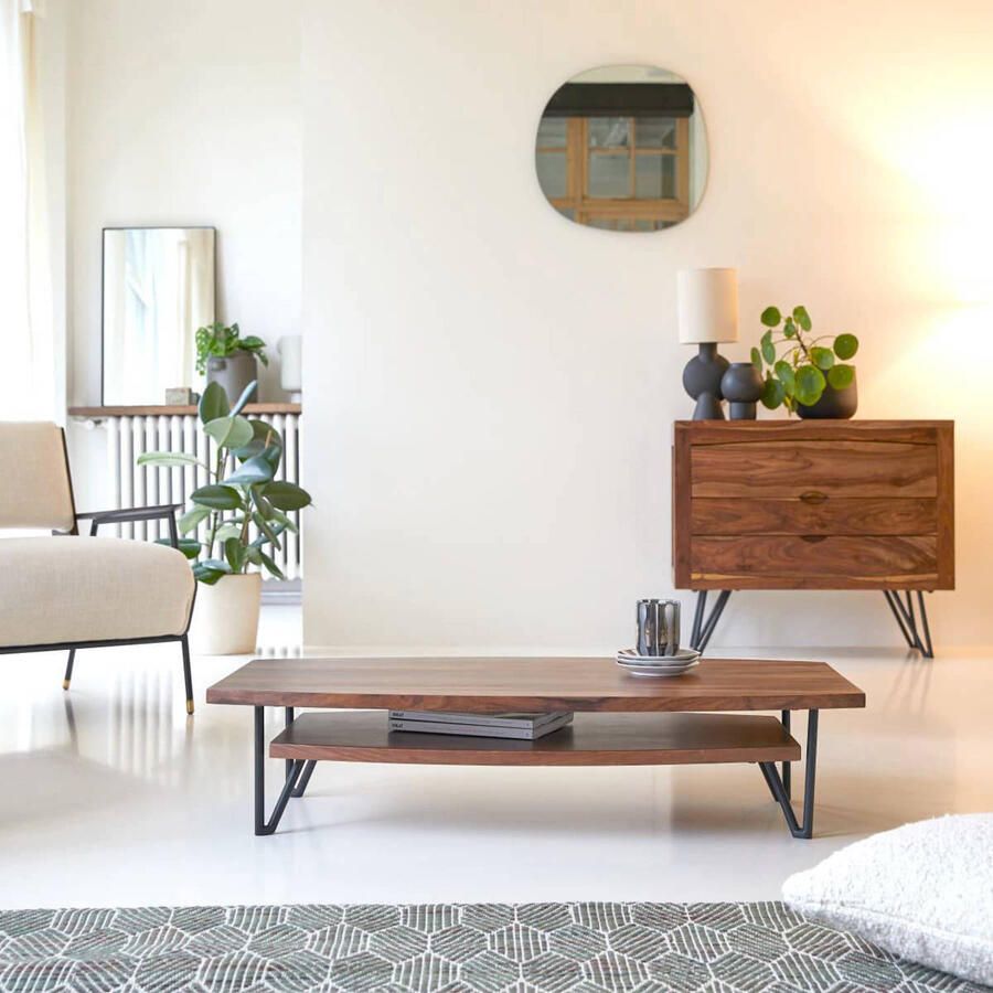 Tikamoon Bonnie Massief palissander salontafel