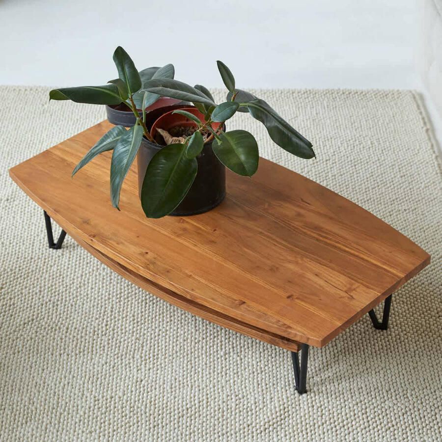 Tikamoon Bonnie Salontafel van massief acacia - Foto 3