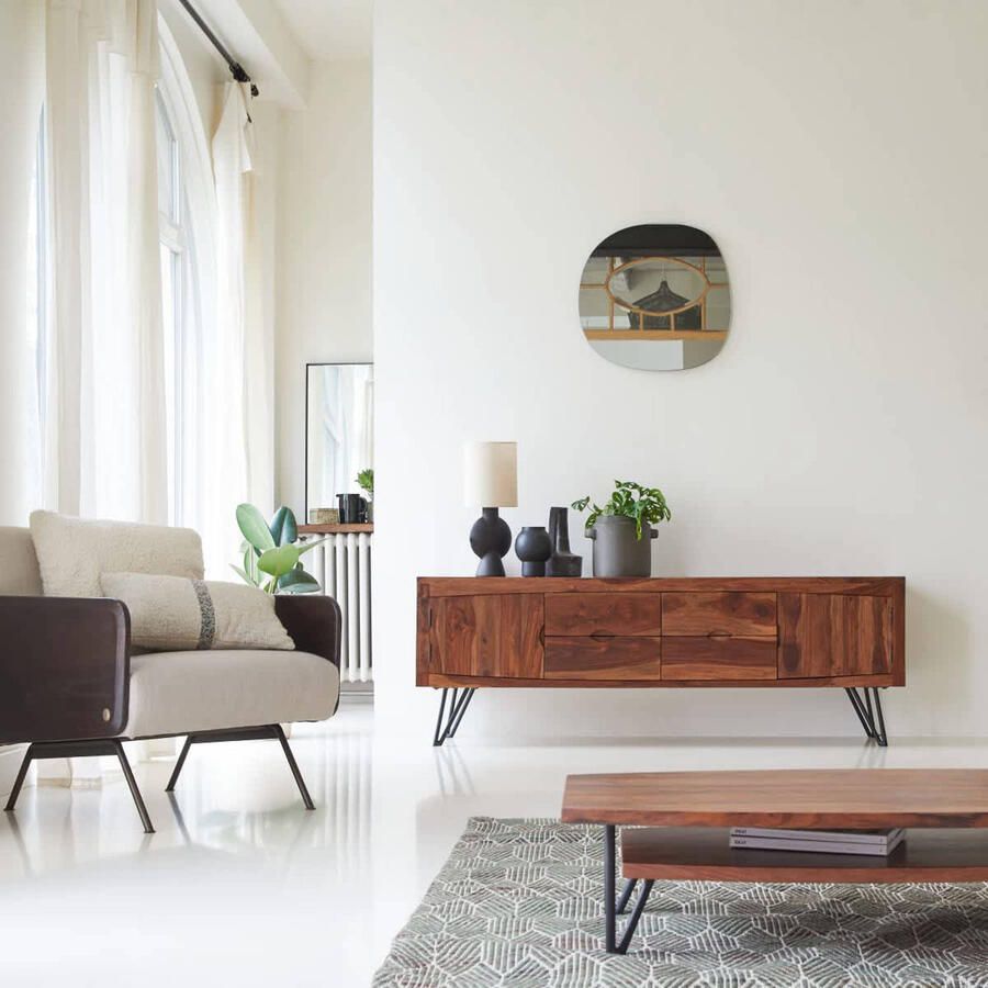 Tikamoon Bonnie Massief palissander tv-meubel 180 cm