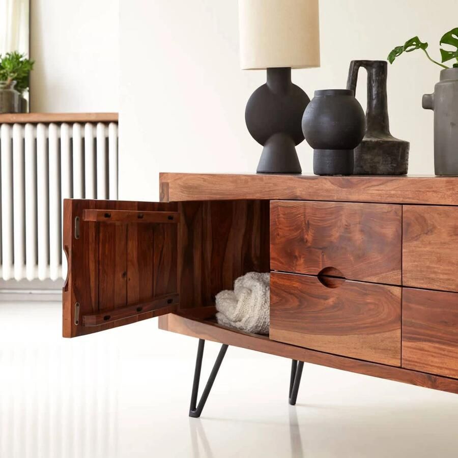 Tikamoon Bonnie Massief palissander tv-meubel 180 cm - Foto 2