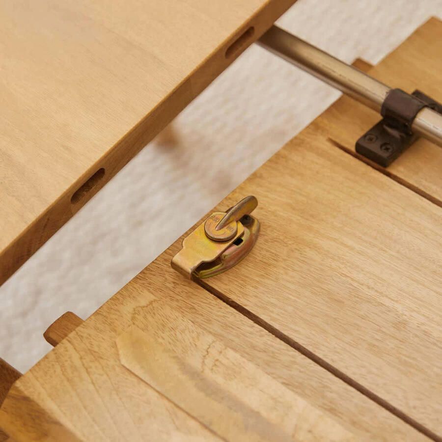 Tikamoon Uitschuifbare tafel in massief mangohout 190x88 Cloé - Foto 2