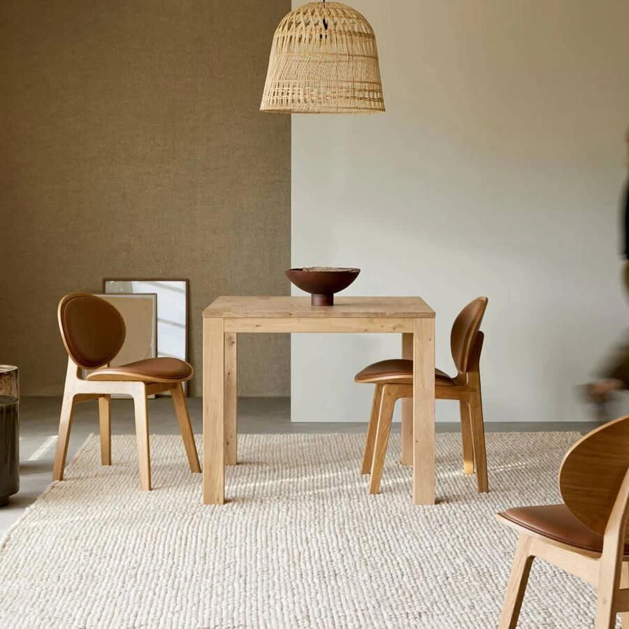 Tikamoon Eden Massief eiken tafel 2-4 pers