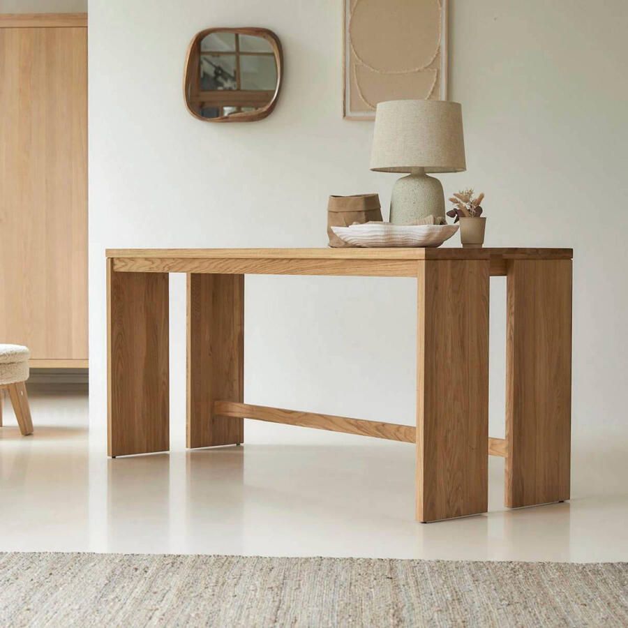 Tikamoon Bureau Eden van massief eiken 160 cm - Foto 2