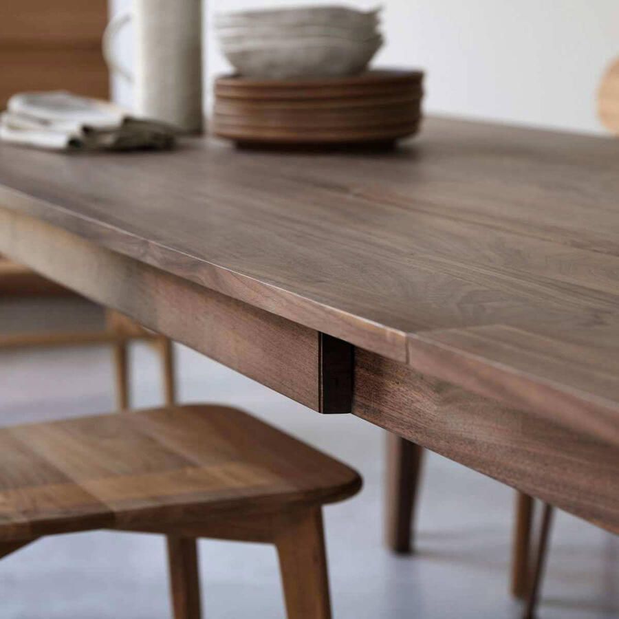 Tikamoon Massief notenhouten tafel 260x91 Esmée - Foto 2