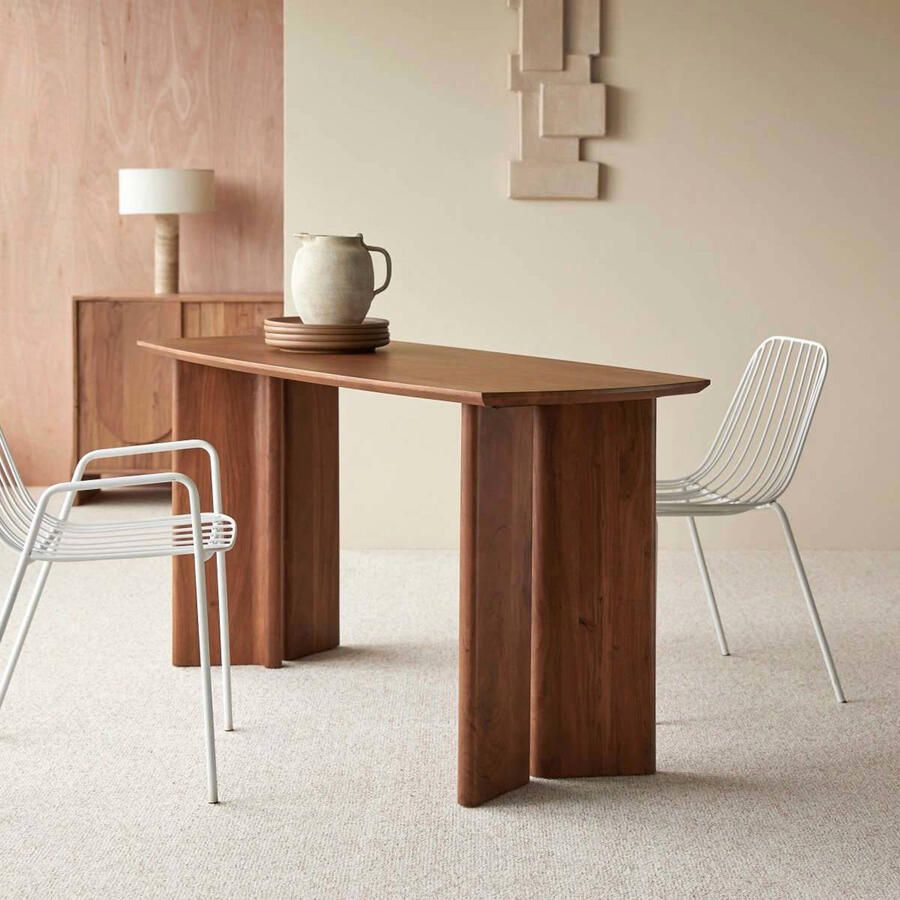 Tikamoon Acaciahouten tafel 160x60 Suzanne - Foto 2