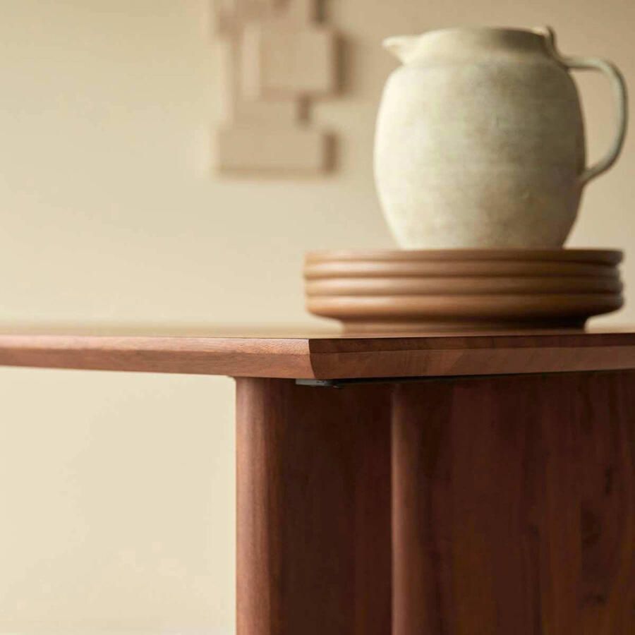 Tikamoon Acaciahouten tafel 160x60 Suzanne - Foto 3