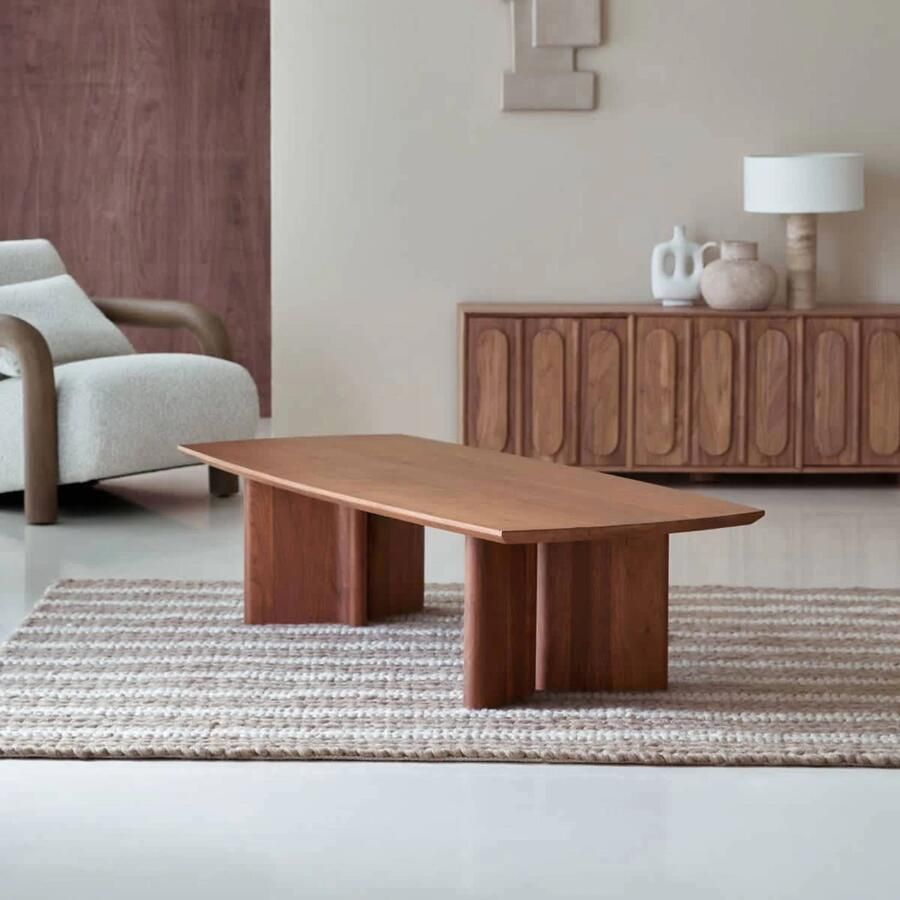 Tikamoon Salontafel van acaciahout 140x60