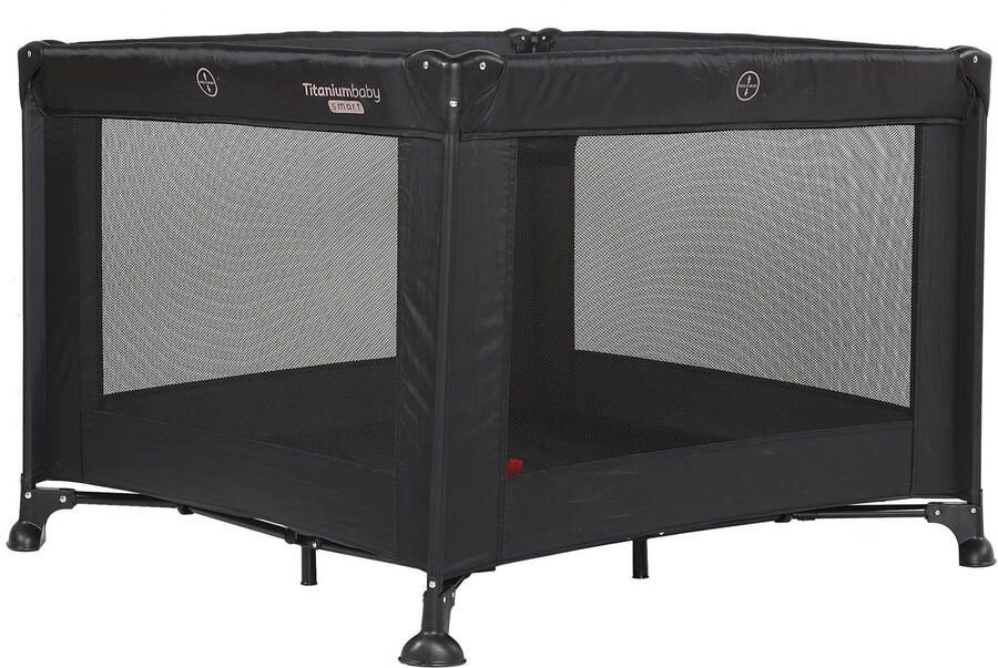 Titaniumbaby Opvouwbare box SMART Mason met verhoger 100 x 100 - Foto 2