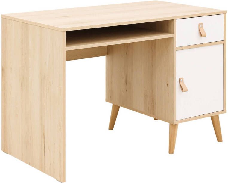 ToiToiKids Bureau Jort Wit Naturel Jort - Foto 4