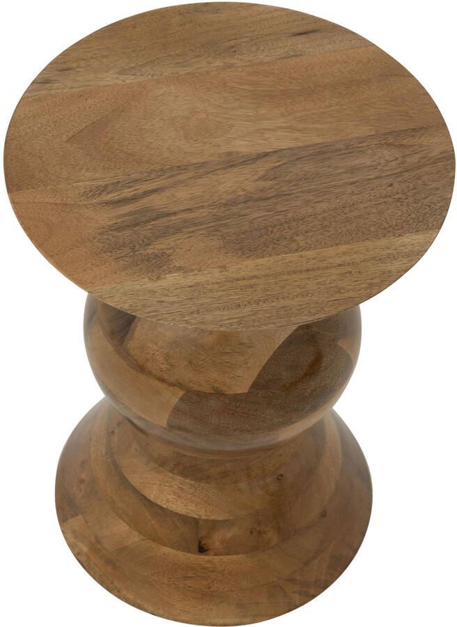 Urban Nature Culture Bijzettafel Lustro Hout D30cm H40cm