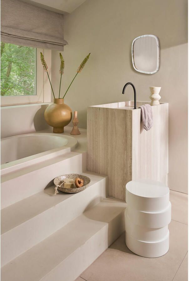 Urban Nature Culture Bijzettafel Pila Wit