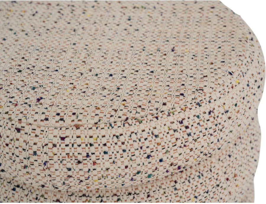 Urban Nature Culture poef Cinco Multicolor Diameter 39cm Hoogte 43cm