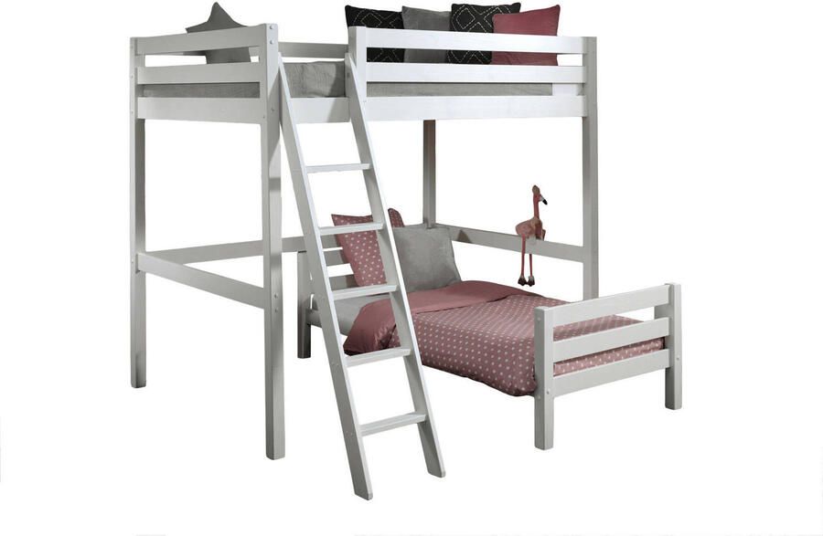 Vipack slaper Claire 140 x met bed Anne 90x 140x200 Wit - Foto 4