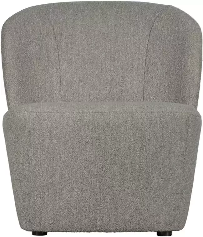 Vtwonen Lofty Fauteuil Boucle Grijs 75x68x72