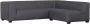 Woonexpress Vt Wonen Hoekbank Vtwonen Hollandia Grijs Stof Grijs 70x230x129cm (hxbxd) - Thumbnail 2