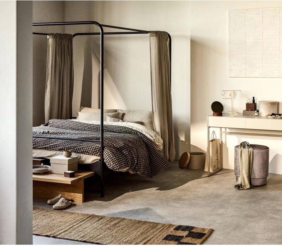 Vtwonen Bureau Basic Grenen Mist 76x150x50