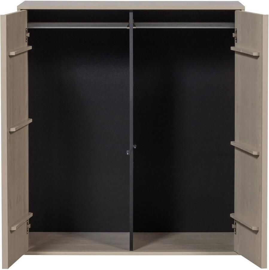 Vtwonen Opbergkast Daily Closet Double 110 x 100cm Dakargrau
