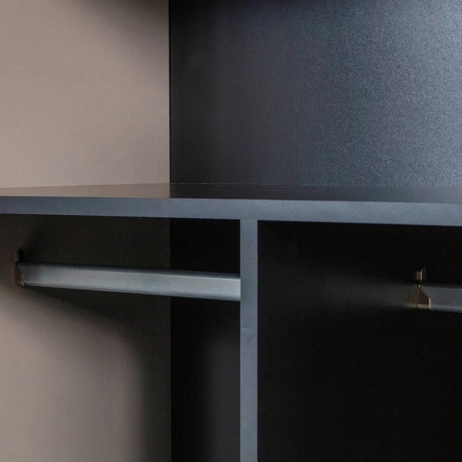 Vtwonen Opbergkast Kledingkast Daily Closet Double 200 x 100cm Dakargrau