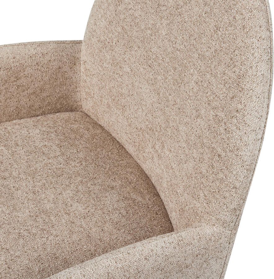 Vtwonen Elegance Eetkamerstoel Met Armleuning Grijs 84 5x54x57