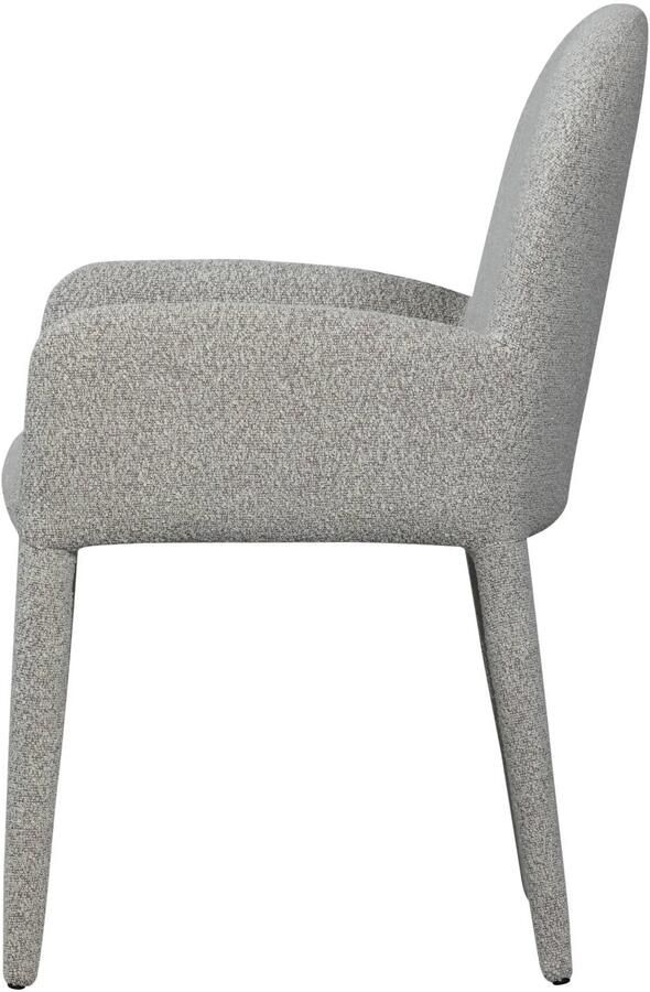 Vtwonen Elegance Eetkamerstoel Met Armleuning Grijs 83x54x57 cm - Foto 5