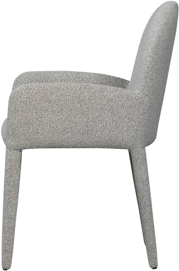 Vtwonen Elegance Eetkamerstoel Met Armleuning Grijs 83x54x57 cm - Foto 4