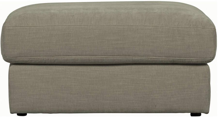 WOOOD Hocker Familie geweven stof h 44 cm x b 90 cm x d 98 cm