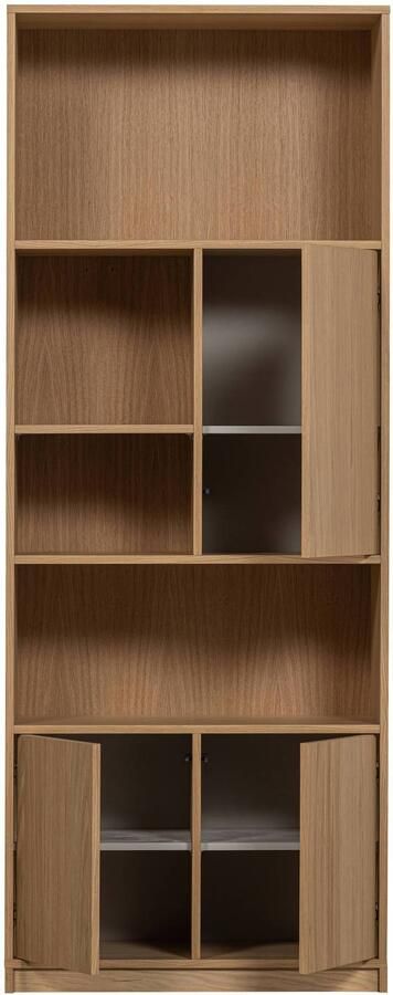 Vtwonen Modulair Bovenkast Eikenhout Fineer Naturel 199x77x40 - Foto 2