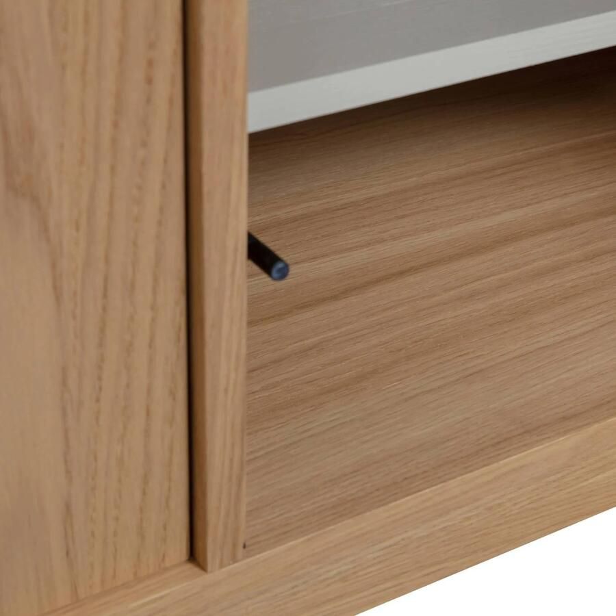 Vtwonen Modulair Onderkast Eikenhout Fineer Naturel 44x77x40 cm - Foto 2