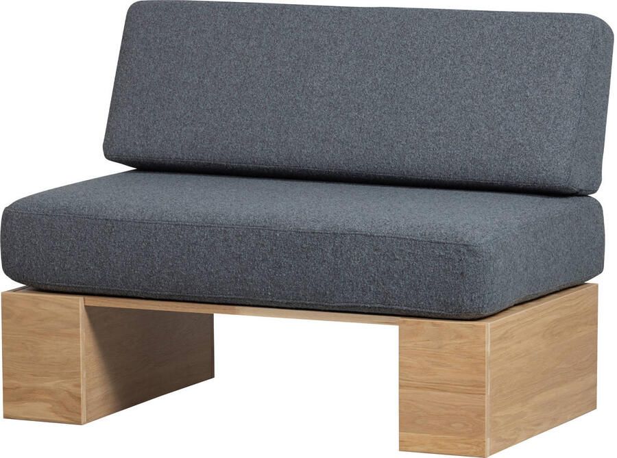 WOOOD Eetbank Dine Bank met comfortabele zitkussens breedte 200 cm - Foto 5