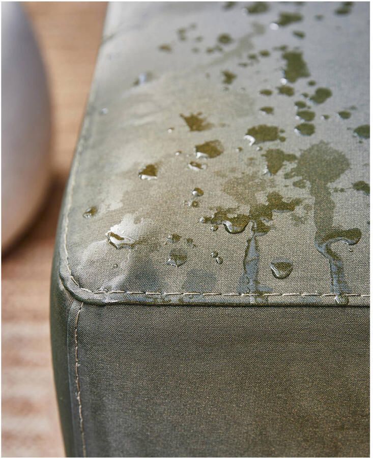 Vtwonen Bijzettafel Hollandia Polyester Mix Groen 88 x 40 x 64 cm (BxHxD) - Foto 3