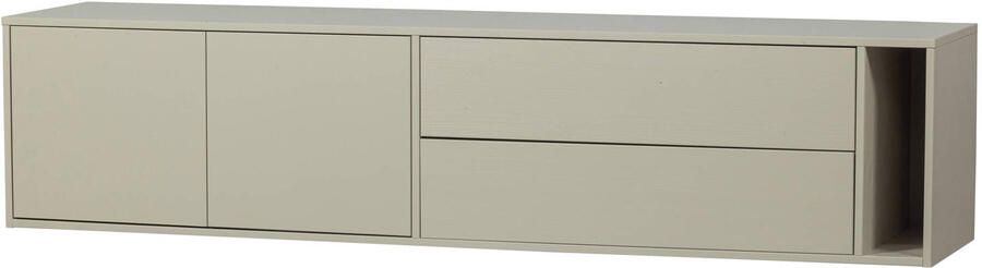 WOOOD Tv-meubel Settle TV-dressoir met twee lades h 45 cm x b 200 cm - Foto 7