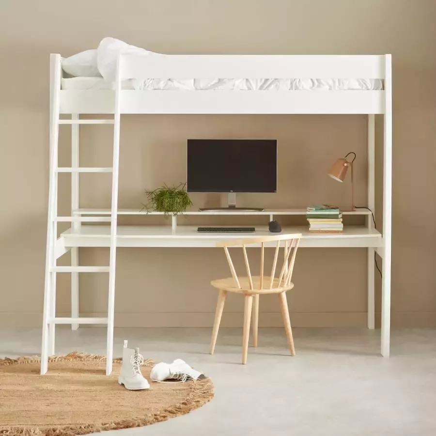 Wehkamp Home hoogslaper met bureau Robin (90x200 cm)
