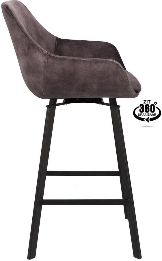 Wehkamp Home barkruk Roan (set van 2)