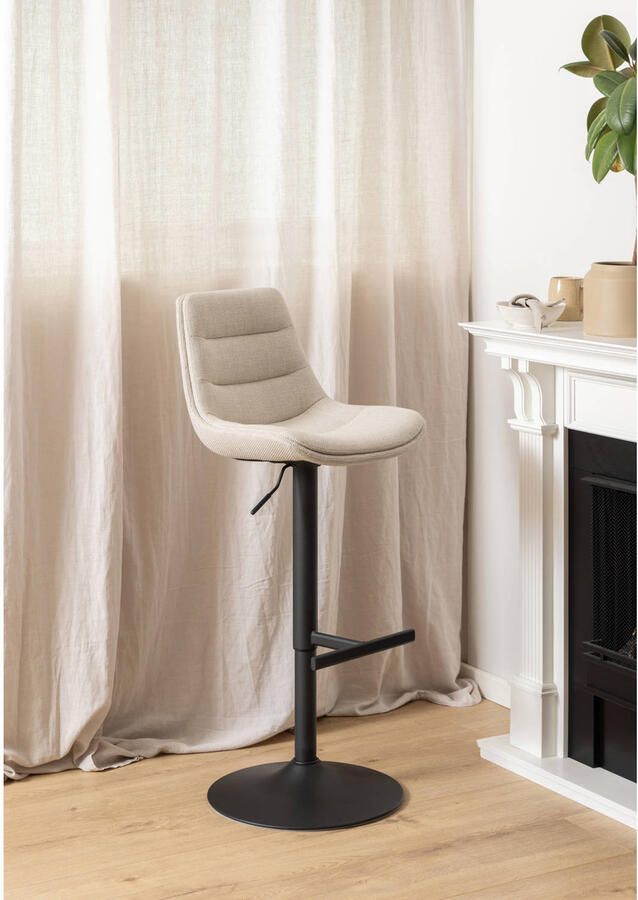 Bendt Draaibare Barkruk Labarron Beige (zithoogte 65-86cm) - Foto 3