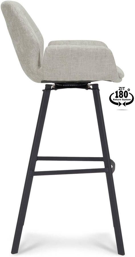 Wehkamp Home barkruk (set van 2) Luca - Foto 2