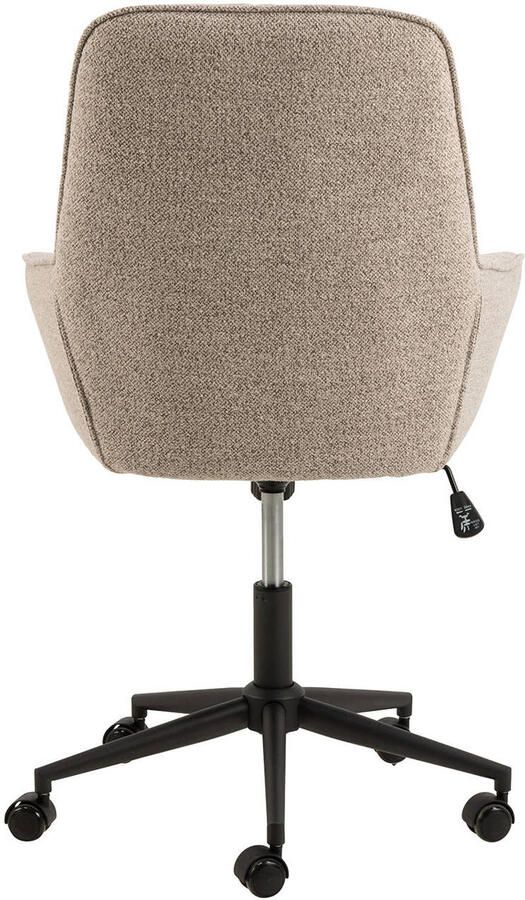 Giga Living Bureaustoel Alleri Stof Beige Zithoogte 57cm - Foto 3