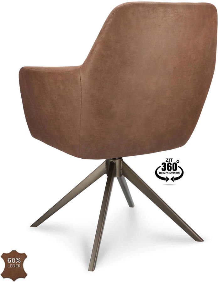 Wehkamp Home eetkamerstoel (set van 2) Beau