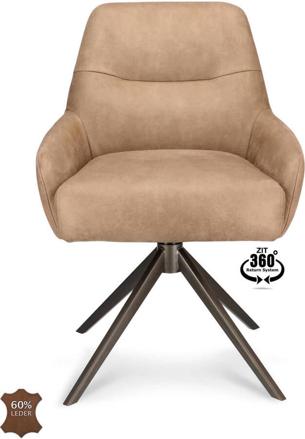 Wehkamp Home eetkamerstoel (set van 2) Beau - Foto 2