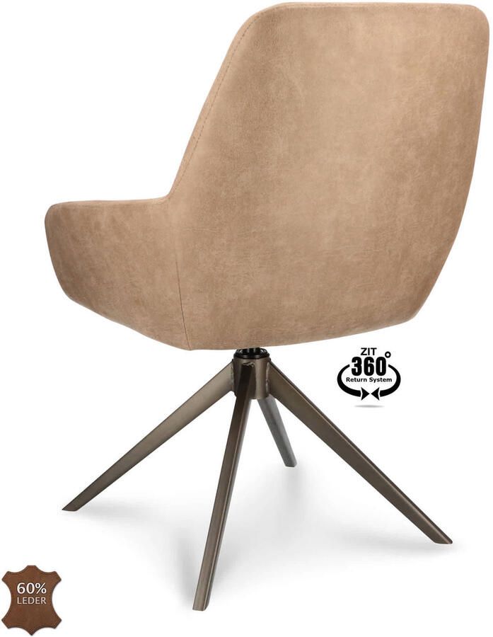 Wehkamp Home eetkamerstoel (set van 2) Beau