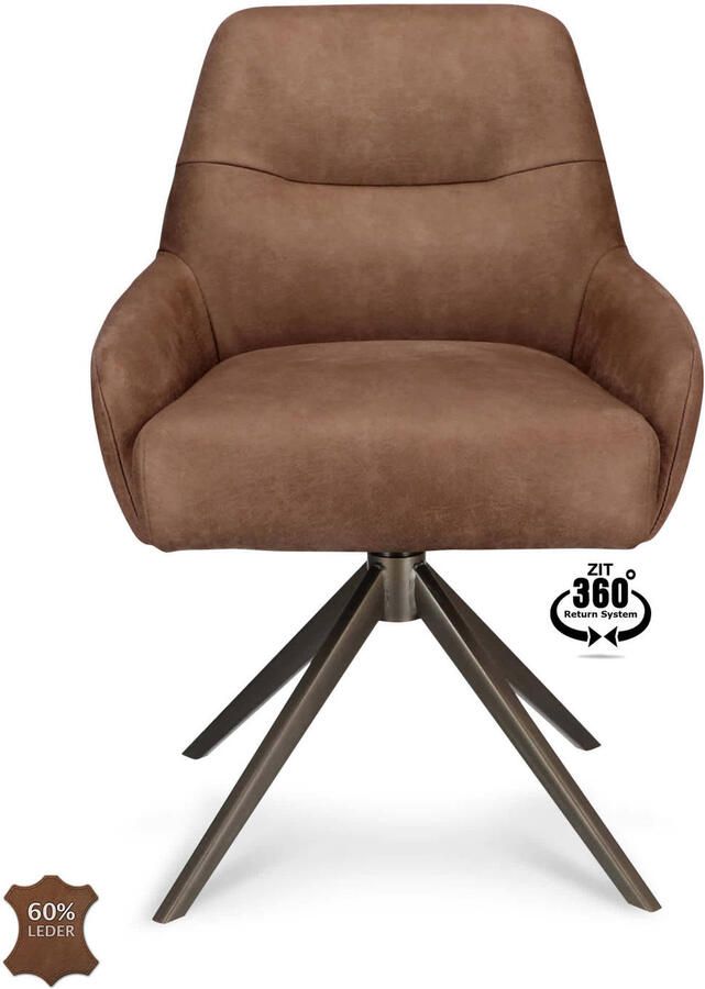 Wehkamp Home eetkamerstoel (set van 2) Beau - Foto 2