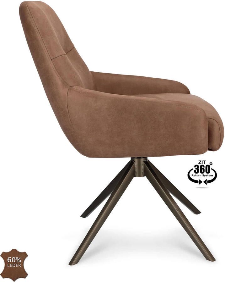 Wehkamp Home eetkamerstoel (set van 2) Beau