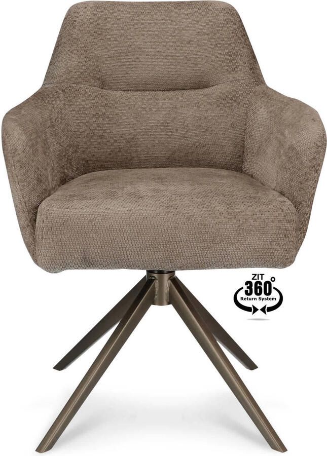 Wehkamp Home eetkamerstoel (set van 2) Beau - Foto 2