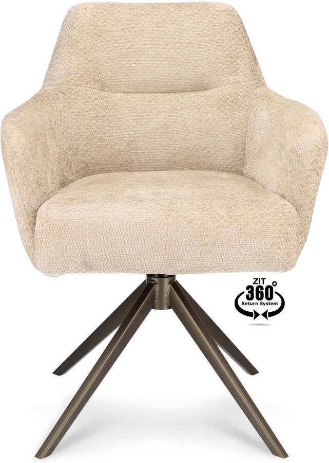 Wehkamp Home eetkamerstoel (set van 2) Beau - Foto 2