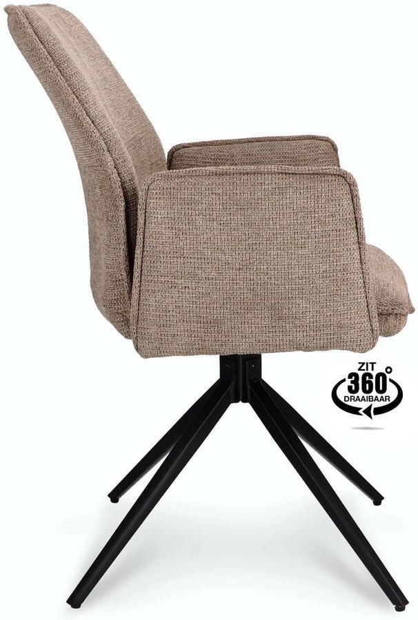 Wehkamp Home eetkamerstoel (set van 2) Holly - Foto 2